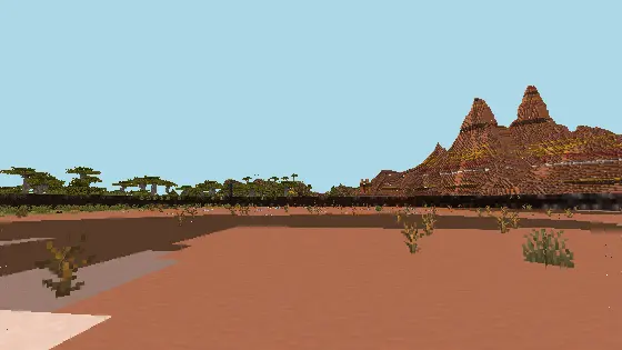 Badlands in game